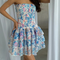 Kaylee | Strapless Floral Dress