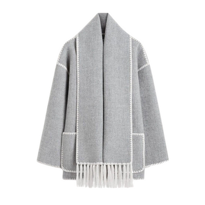 Lydia | Scarf Jacket