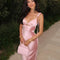 Bellamy | Sleeveless Satin Maxi Dress