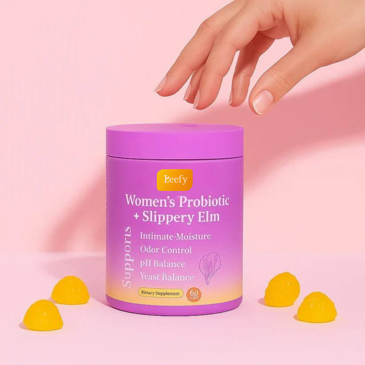 Probiotic + Slippery Elm - Vaginal Support Gummies