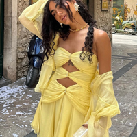 Priya | Golden Rings Mini Dress