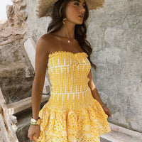 Anya | Ruffle Mini Dress
